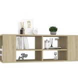 VidaXL Tv-wandmeubel 102x35x35 cm bewerkt hout sonoma eikenkleurig