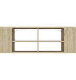 VidaXL Tv-wandmeubel 102x35x35 cm bewerkt hout sonoma eikenkleurig