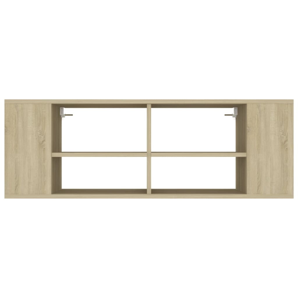 VidaXL Tv-wandmeubel 102x35x35 cm bewerkt hout sonoma eikenkleurig