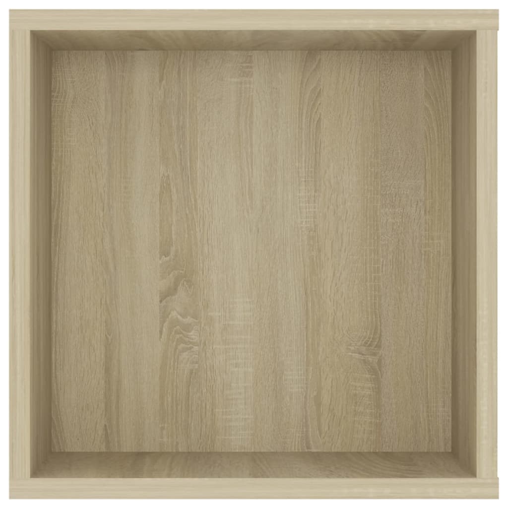 VidaXL Tv-wandmeubel 102x35x35 cm bewerkt hout sonoma eikenkleurig