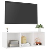 VidaXL Tv-meubel 107x35x37 cm bewerkt hout wit
