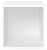 VidaXL Tv-meubelen 2 st 37x35x37 cm bewerkt hout wit