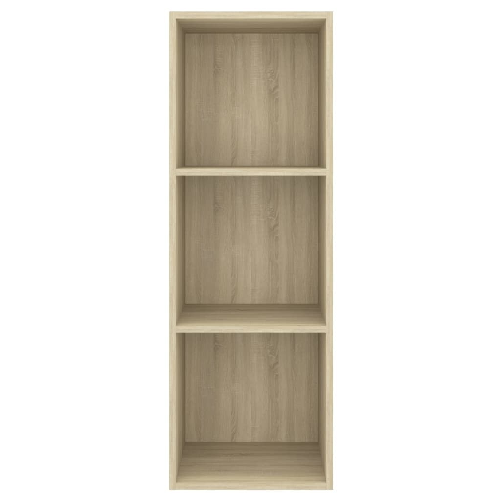 VidaXL Tv-wandmeubel 37x37x107 cm bewerkt hout sonoma eikenkleurig