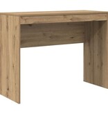 VidaXL Schrijfbureau Artisan eiken Gefabriceerd hout 100 x 40 x 76 cm