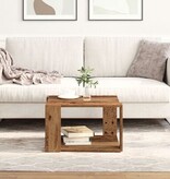 VidaXL Salontafel Oud Hout 51.5x51.5x30 cm Hout