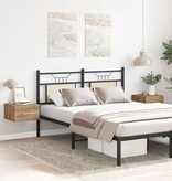 VidaXL Nachtkastjes 2 st wandgemonteerd 35x35x20 cm artisanaal eiken