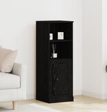 VidaXL Hoge kast 36x35,5x103,5 cm bewerkt hout zwart eikenkleurig