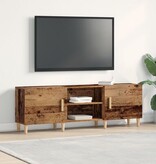 VidaXL Tv-meubel 150x30x50 cm bewerkt hout oud houtkleurig