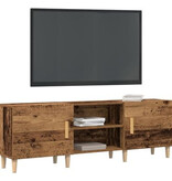 VidaXL Tv-meubel 150x30x50 cm bewerkt hout oud houtkleurig