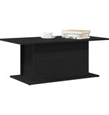 VidaXL Salontafel 102x55,5x40 cm bewerkt hout zwart eikenkleurig