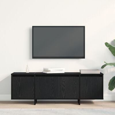 VidaXL TV-kast Zwart 120 x 30 x 40.5 cm Bewerkt hout
