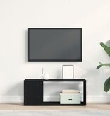 VidaXL TV-meubel Wit 80x24x32 cm Gelaagd Hout