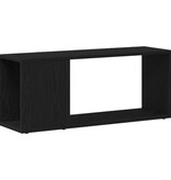 VidaXL TV-meubel Wit 80x24x32 cm Gelaagd Hout