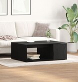 VidaXL Salontafel 90x67x33 cm bewerkt hout zwart eikenkleurig