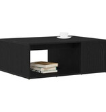 VidaXL Salontafel 90x67x33 cm bewerkt hout zwart eikenkleurig