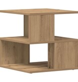 VidaXL Bijzettafel Artisan Eiken 40x40x40 cm Gefabriceerd Hout