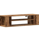 VidaXL Tv-wandmeubel 100x30x26,5 cm bewerkt hout oud houtkleurig