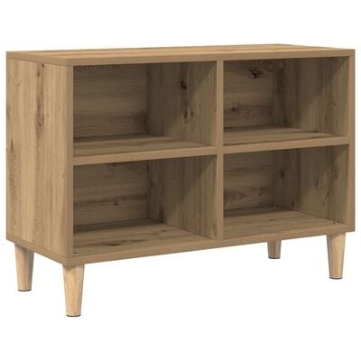 VidaXL Tv-meubel 69,5x30x50 cm bewerkt hout artisanaal eiken