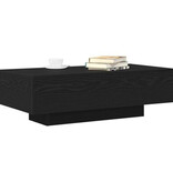 VidaXL Salontafel 100x30x36,5 cm bewerkt hout zwart eikenkleurig