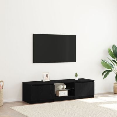 VidaXL TV-kast Zwart 140 x 38.5 x 36 cm Bewerkt hout