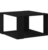 VidaXL Salontafel 85x55x31 cm bewerkt hout zwart eikenkleurig