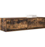 VidaXL Tv-meubel 100x31x25,5 cm bewerkt hout gerookt eikenkleurig