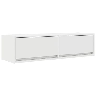 VidaXL Tv-meubel 100x31x25,5 cm bewerkt hout wit