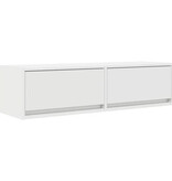 VidaXL Tv-meubel 100x31x25,5 cm bewerkt hout wit