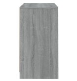 VidaXL Dressoir 70x41x75 cm bewerkt hout grijs sonoma eikenkleurig