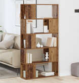 VidaXL Opslageenheid Oude Hout Massief hout 80 x 24 x 155 cm