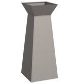 VidaXL Plantenstandaard Verweerd staal 40 x 40 x 101 cm