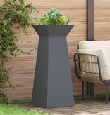 VidaXL Plantenstandaard Anthraciet Kunststof 40 x 40 x 101 cm