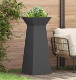 VidaXL Plantenstandaard Zwart Metaal 40 x 40 x 101 cm