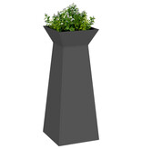 VidaXL Plantenstandaard Zwart Metaal 40 x 40 x 101 cm