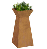 VidaXL Plantenstandaard Weerbestendig Staal 35 x 35 x 73 cm