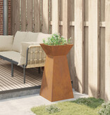 VidaXL Plantenstandaard Weerbestendig Staal 35 x 35 x 73 cm