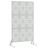 VidaXL Gegalvaniseerd Staal Fence Paneel Gegalvaniseerd staal Groot