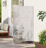 VidaXL Roestvrijstalen Hek Paneel Roestvrijstaal Hoog Decoratieve Inlays