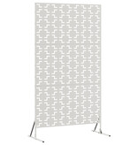 VidaXL Roestvrijstalen Hekpaneel Roestvrij staal Groot