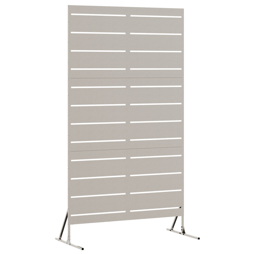 VidaXL Privacy Scherm 180 cm Verwerend Staal