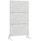 VidaXL Gegalvaniseerd Stalen Hekpaneel Gegalvaniseerd staal Medium Patroon