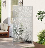 VidaXL Gegalvaniseerd Stalen Hekpaneel Gegalvaniseerd staal Medium Patroon