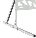 VidaXL Gegalvaniseerd Stalen Hekpaneel Gegalvaniseerd staal Medium Patroon