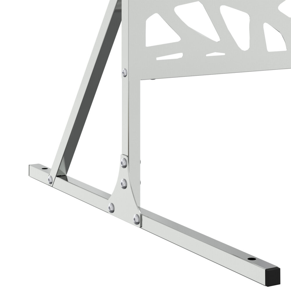 VidaXL Gegalvaniseerd Stalen Hekpaneel Gegalvaniseerd staal Medium Patroon