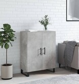 VidaXL Dressoir 69,5x34x90 cm bewerkt hout betongrijs