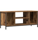 VidaXL Entertainmentcentrum Oude hout Spaanplaat, metaal 102 x 35 x 45 cm