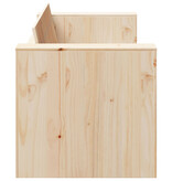 VidaXL Tuinbank 2-Zits 134x60x62 cm Massief Grenenhout