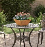 VidaXL Metalen Plantenbakken Weerbestendig Staal 35 x 35 x 15 cm