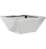 VidaXL Metalen Plantenbak Gegalvaniseerd staal 35 x 35 x 15 cm