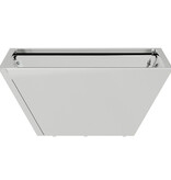 VidaXL Metalen Plantenbak Gegalvaniseerd staal 35 x 35 x 15 cm